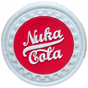 Нашивка PVC/ПВХ с велкро Nuka cola